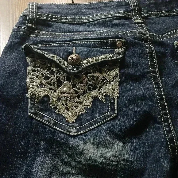 Lady Jeans size 12. Used twice. Smoke free home. - Picture 1 of 8